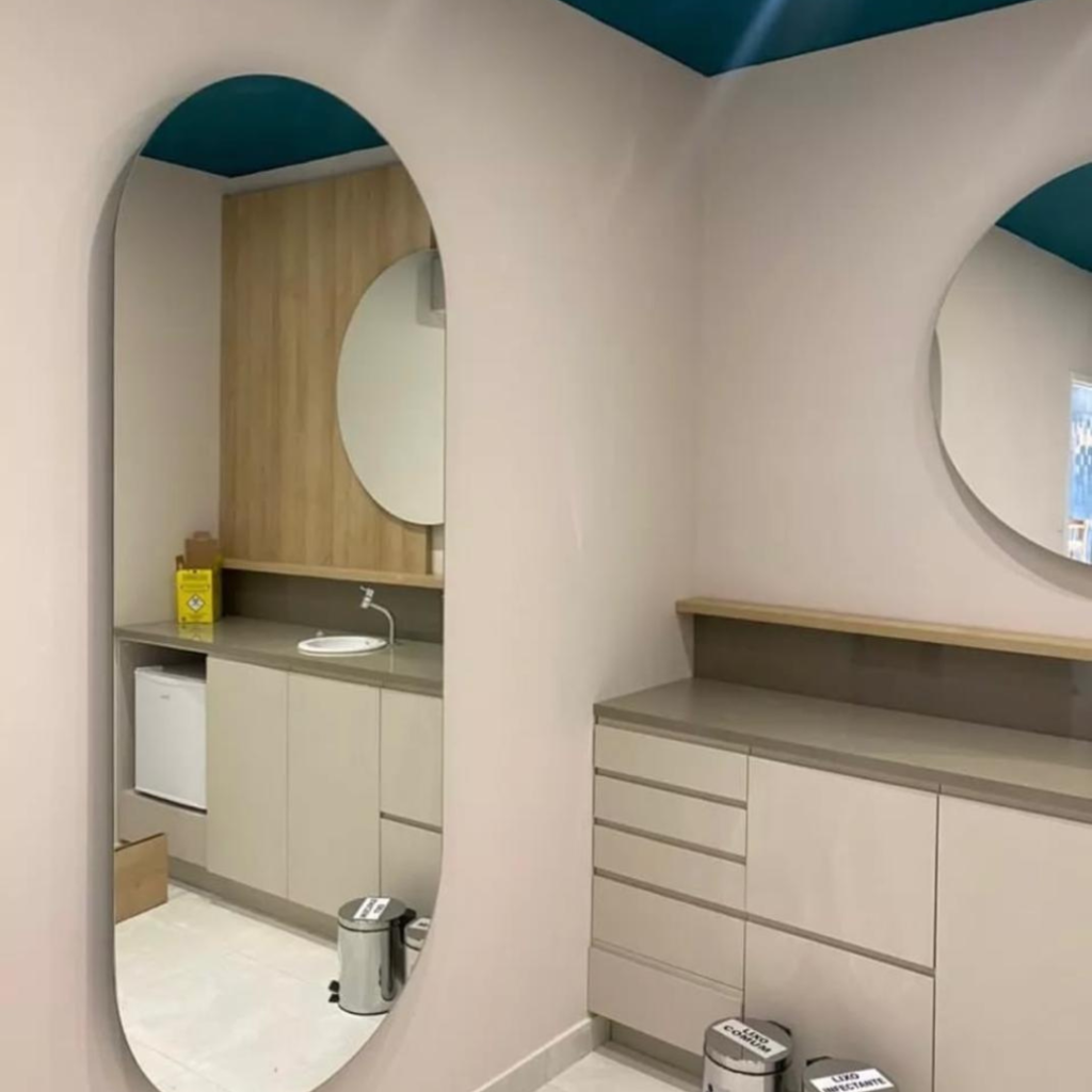 Espelho sob medida no lago norte - emage vidracaria